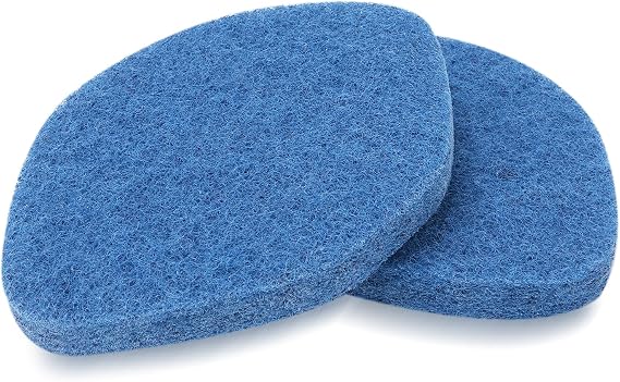 2-Pack Tub and Tile Scrubber Refills,Compatible with Clorox Tub & Tile Scrubber,Durable Blue Brush Heads, Ideal for Bathroom & Kitchen Cleaning