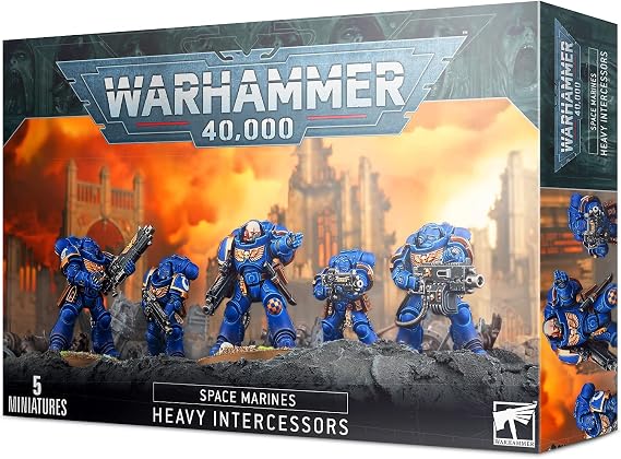 Games Workshop Warhammer 40k - Space Marine Primaris Intercessors Lourds