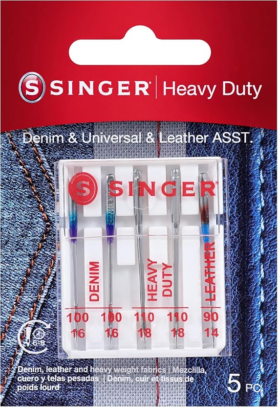 SINGER 04801 Universal Heavy Duty Machine Needles -2 Pack