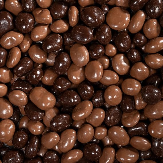 Smarty Stop Chocolate Covered Raisins (1 Pound (Pack of 1), Bridge Mix Milk & Dark Chocolate)