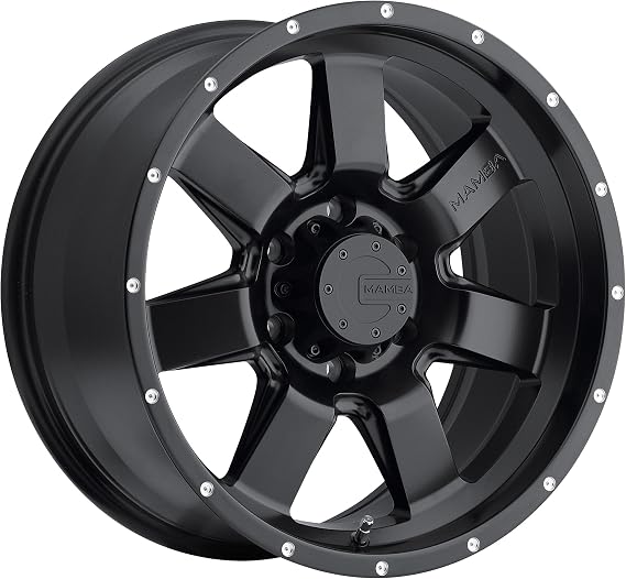 Mamba M14 Matte Black Wheel with Painted Finish (20 x 9. inches /6 x 139 mm, 12 mm Offset)