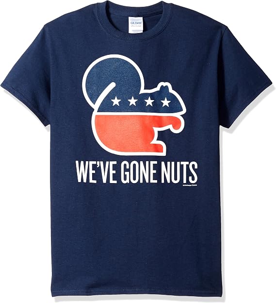 T-Line Men's Funny Nuts Graphic T-Shirt