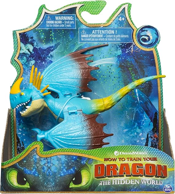 DreamWorks Dragons, Stormfly Dragon Figure with Moving Parts, for Kids Aged 4 and Up