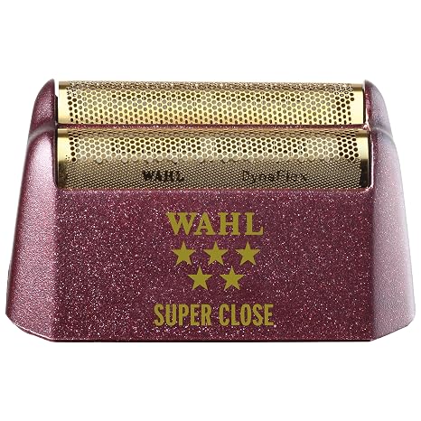 Wahl Professional Shaver Shaper Foil, Super Close, Gold, Model 07031-200 | Fits 5 Star Series Shaver Shaper, Gold TiN Coated Foils for Razor-Close Shaves for Sensitive Skin, Easy Install
