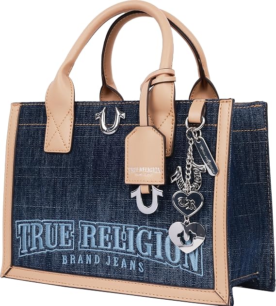 True Religion Denim Tote Bag, Dark Denim
