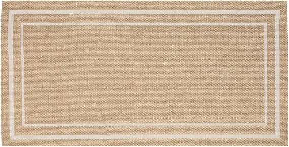 Mudo Home Katerini Kilim Bordürlü Açık Bej 80X150