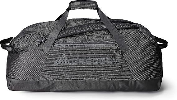 Gregory Supply 90L Adventure Duffel Bag, Obsidian Black