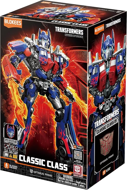 BLOKEES Figure Transformers Classic Class 09 Optimus Prime Transformers 2007