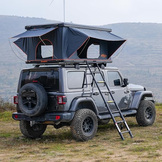 Aluminum Rooftop Tent Hard Shell,Pop Up Roof Tent Hardshell