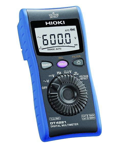 HIOKI 日置電機 Digital Multimeter DT4221 Slim Model Tester DMM Made in Japan
