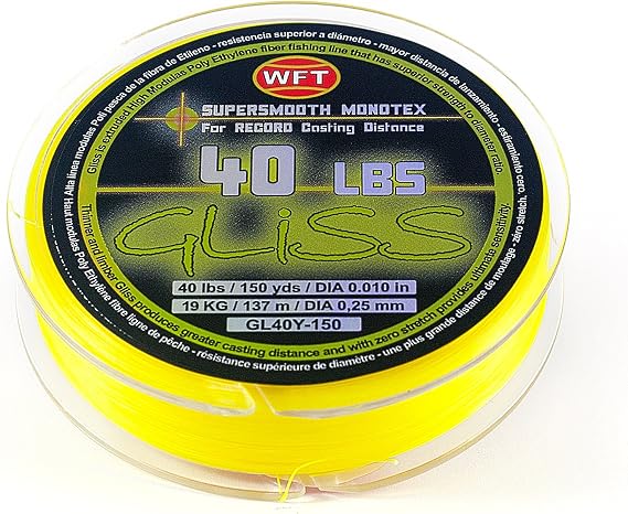 Gliss Yellow Fishing Line