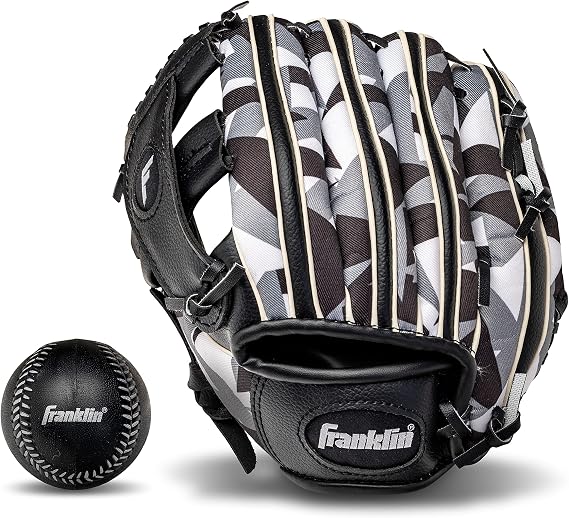 Franklin Sports Kids Teeball Glove + Ball Set