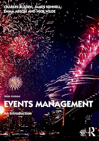 Events Management: An Introduction