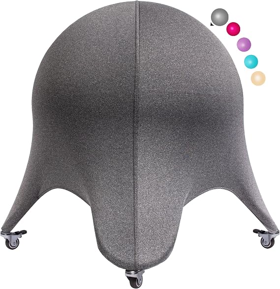Original Starfish Ball Chair, Yoga Ball Chair Exercise Ball Chair Ergonomic Design for Home Office Desk, Stability Ball & Balance Ball Seat