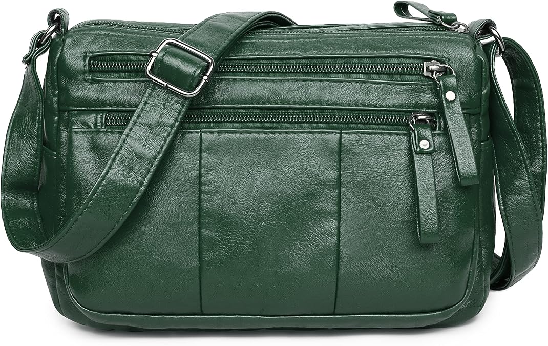 VOLGANIK ROCK Purses for Women Soft PU Leather Shoulder Bag Ladies Crossbody Purse and handbags Lightweight Pocketbook