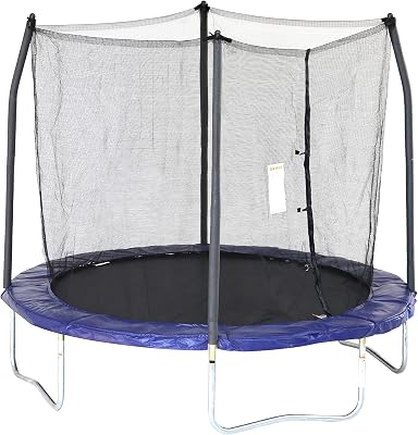 Skywalker 8-Feet Round Trampoline with Safety Enclosure Combo