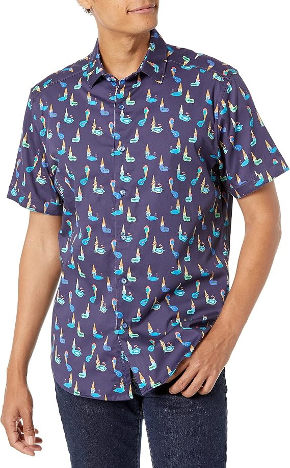 Robert Graham Men's Icecream Shop S/S Woven Shirt