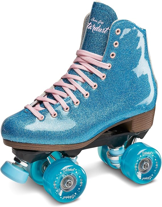 Sure-Grip Stardust Glitter Roller Skate Mens 5 / Ladies 6