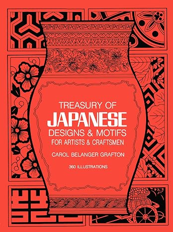 Treasury of Japanese Designs and Motifs for Artists and Craftsmen (Dover Pictorial Archive)