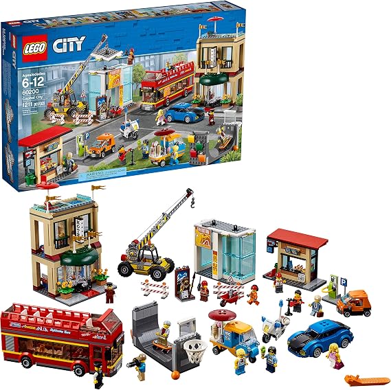 LEGO City Capital City 60200 Building Kit (1211 Pieces)