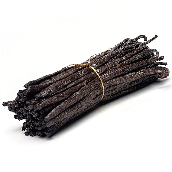 Slofoodgroup - Gourmet Madagascar Bourbon Vanilla Beans - Premium Grade A Vanilla Pods - 4 oz - For Cooking, Baking, and Vanilla Extract
