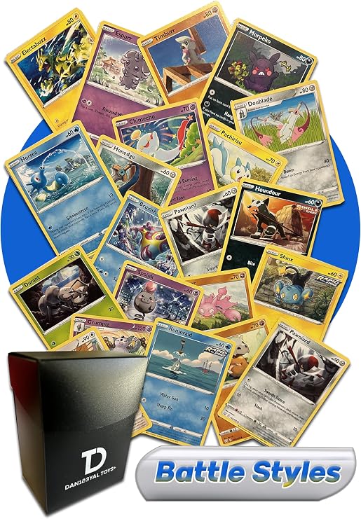 Battle Styles TCG Random Assortment Bundle ||  Ultra Rare + 30 Random Cards + Dan123yal Deck Box