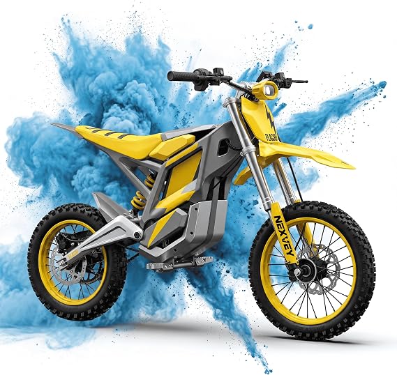 Flash Electric Dirt Bike for Teens & Adults Ages 13+, 4000W Peak Motor, 35MPH Top Speed, 48V 22.5AH Battery, Fat Tires Off-Road & Street E-Bike with Wheelie Assist, Grows with You