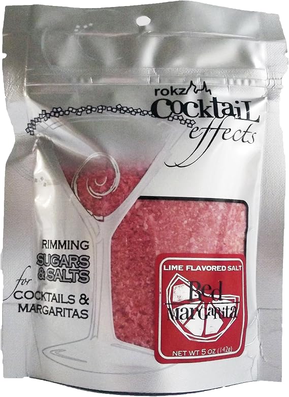 Rokz Red Margarita Salt Drink Rimmer, 5 Ounce