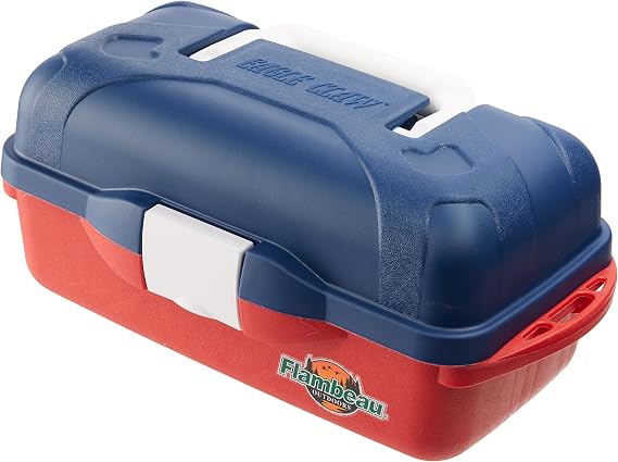 EAGLE CLAW GO FISH EXTREME VALUE TACKLE BOX KIT, 55 PIECES, CONTAINS AN ASSORTMENT OF HOOKS, RIGS, SINKERS, AND OTHER TACKLE FOR FRESHWATER FISHING | fishing-tackle-boxes