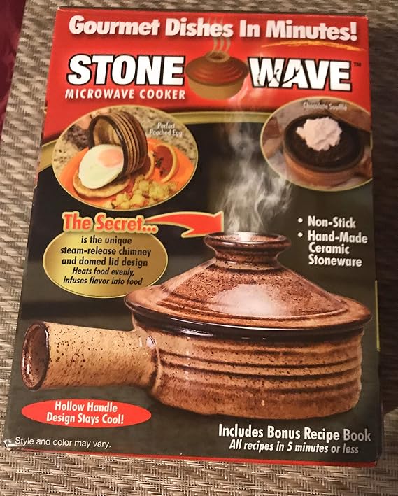 Telebrands Stone Wave Micro Cooker