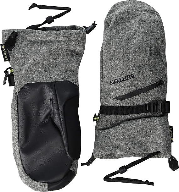 Burton Womens Gore-TEX Insulated Mittens Waterproof Winter Snowboard Mittens with Touch Screen Tech & Removable Liner