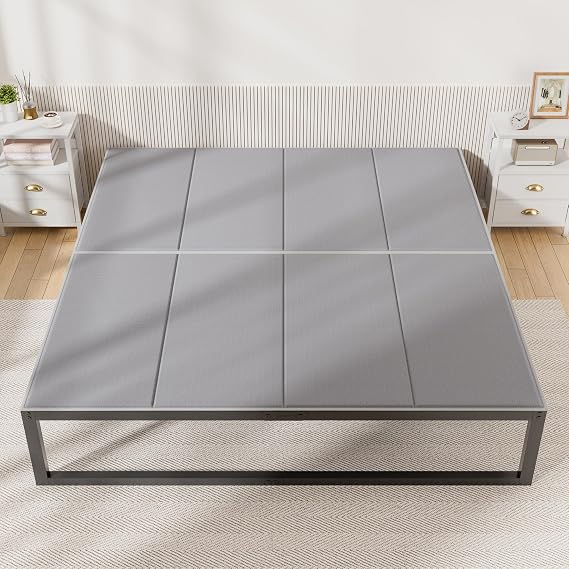 Heavy Duty Bunkie Boards King Size 75.6 x 81 in, Reinforced 10mm - Under Bed Support, Non-Slip Breathable Support, Lightweight Foldable, Noise Reducing, Fits Metal Frames, Sofa Beds and Slat Beds