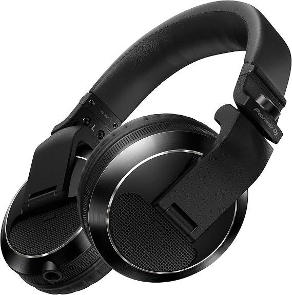Pioneer DJ HDJ-X7 Professional Over-Ear DJ Headphones, 50 mm, Black