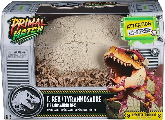 Jurassic Interactive Hatching Dinosaur - T. Rex