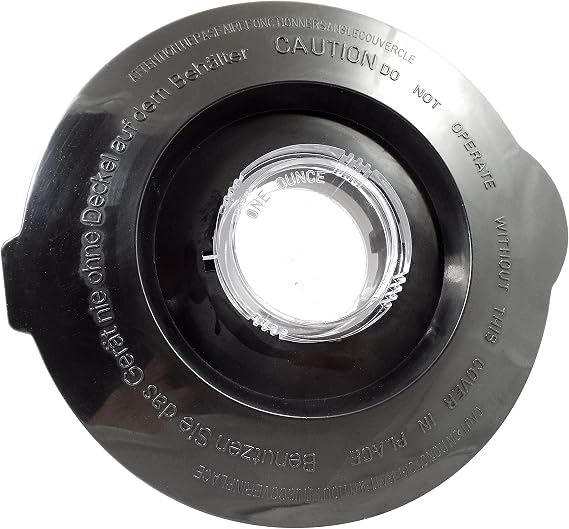 Univen Blender Jar Lid Compatible with Black & Decker Blenders Jars with 4-5/8" Opening. This IS NOT a Universal Part. Please See pictures and Measurements.