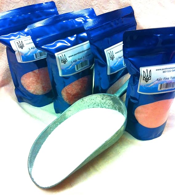 2 Pounds Pink Pure Himalayan Salt Fda# 15073930442 X-fine (2 Pounds x-fine, Pink)