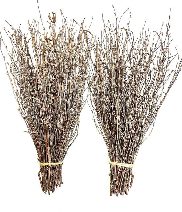 ECOVENIK - 100 psc - Decorative Branches for Vases, Centerpieces & DIY Crafts Sticks for Decorating ( Brown)