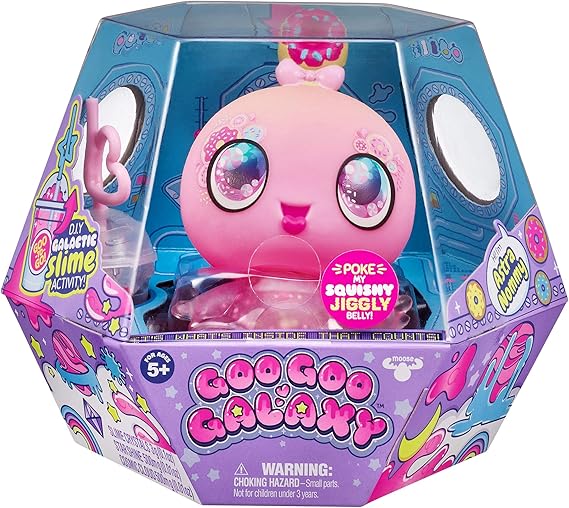Goo Goo Galaxy - 5Doll with Squeezer Belly & DIY Slime Activity - Assortment Parent