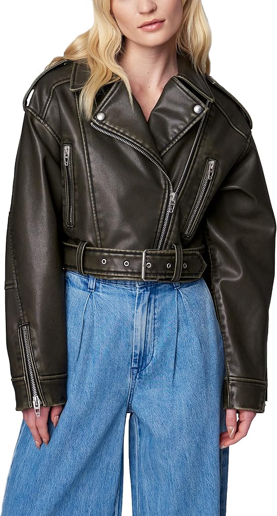 [BLANKNYC] Women's Ride Off Biker Jacket