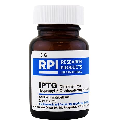IPTG [Isopropyl-?-D-thiogalactopyranoside], 5 Grams