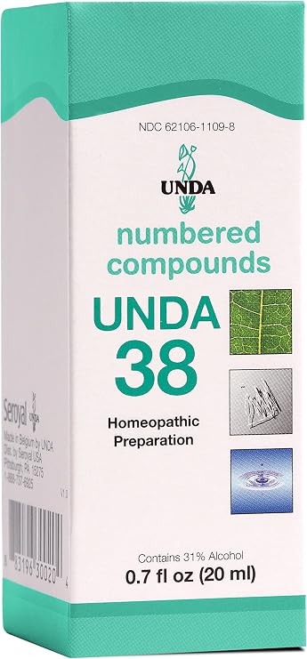 UNDA 38 Numbered Compounds, 0.7 fl. oz.