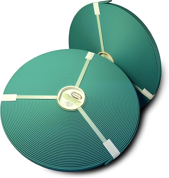 5/8" BETA Super Heavy(0.15" Thick) Matte BIOTHANE - Leather Embossed | BIOTHANE USA (25 Feet, Teal 521)