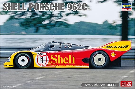 Hasegawa 1/24 Shell Porsche 962C Model Car 20337