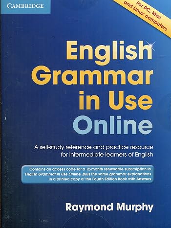 English Grammar in Use Online Online Access Code and Book with Answers Pack