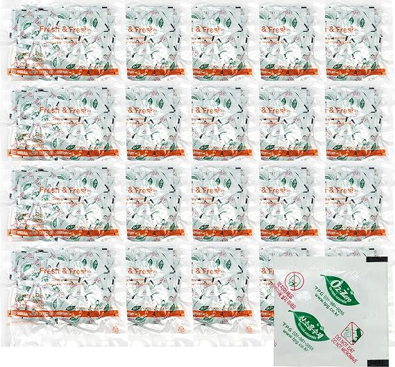 300 CC [3000 Packets] Premium Oxygen Absorbers for Food Storage, Oxygen Absorbers(60 Bag of 50 Packets) - ISO 9001 Certified Facility Manufactured