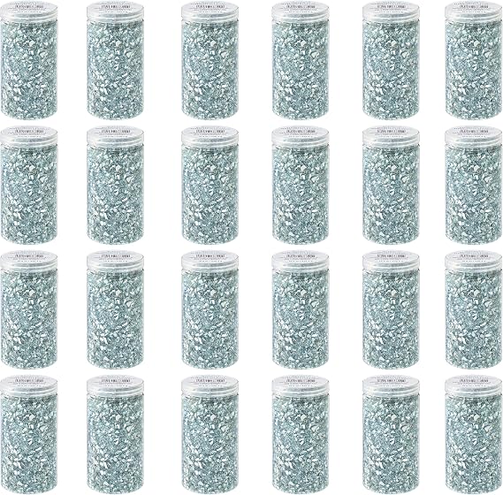 Ashland Clear Crushed Glass, 12 Pack