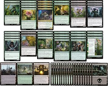 Elite Black Green Saproling Deck - Modern Legal - Custom Built - Magic The Gathering - MTG - 60 Card